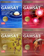 Masters Series Textbooks - 4 Science GAMSAT Books