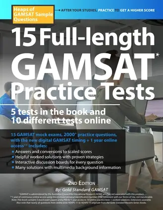 Heaps of Practice 15 GAMSAT Mock Exams