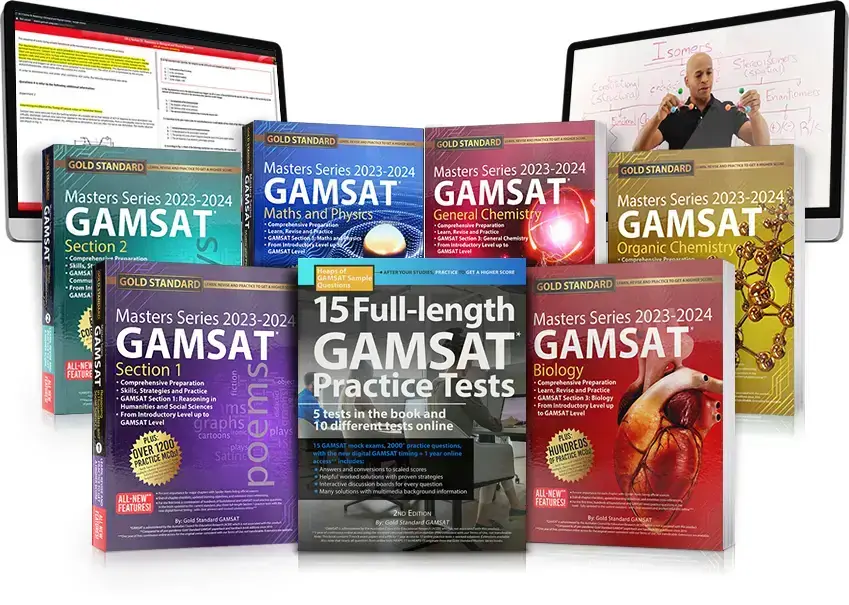 The 2023-2024 New Masters Series GAMSAT Preparation Courses