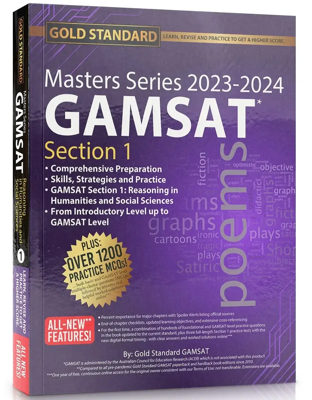 NEW 2023-2024 GAMSAT Masters Series Section 1